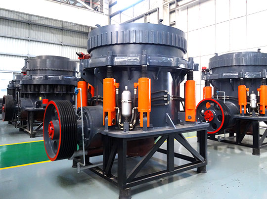 河卵石制砂生產線選什么設備？紅星HP液壓圓錐破